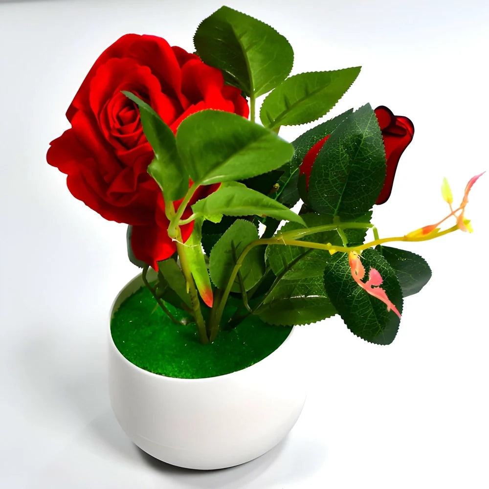 Best real touch artificial rose plant - flora | 2025 | fast shipping