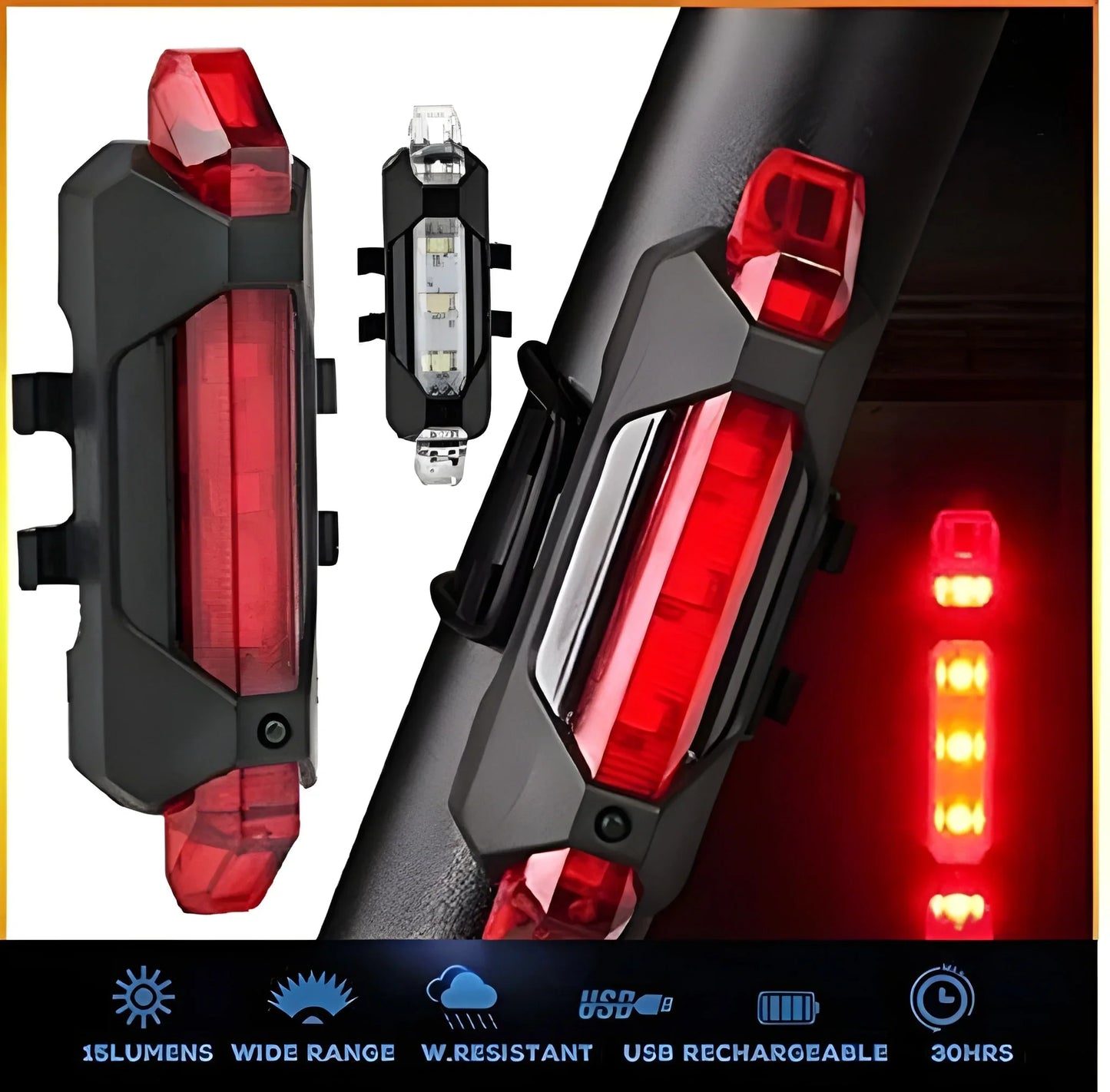 Best rechargeable bicycle front waterproof led light - sporting goods | 2025 | fast shipping