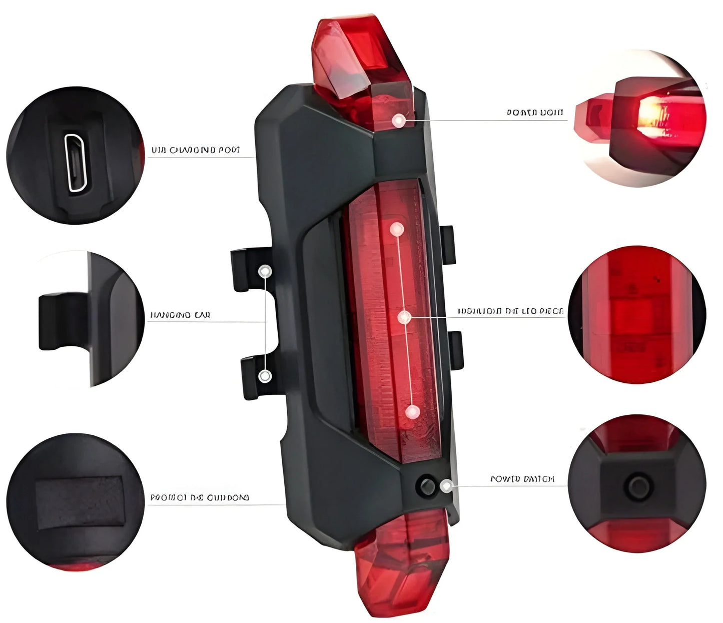 Best rechargeable bicycle front waterproof led light - sporting goods | 2025 | fast shipping
