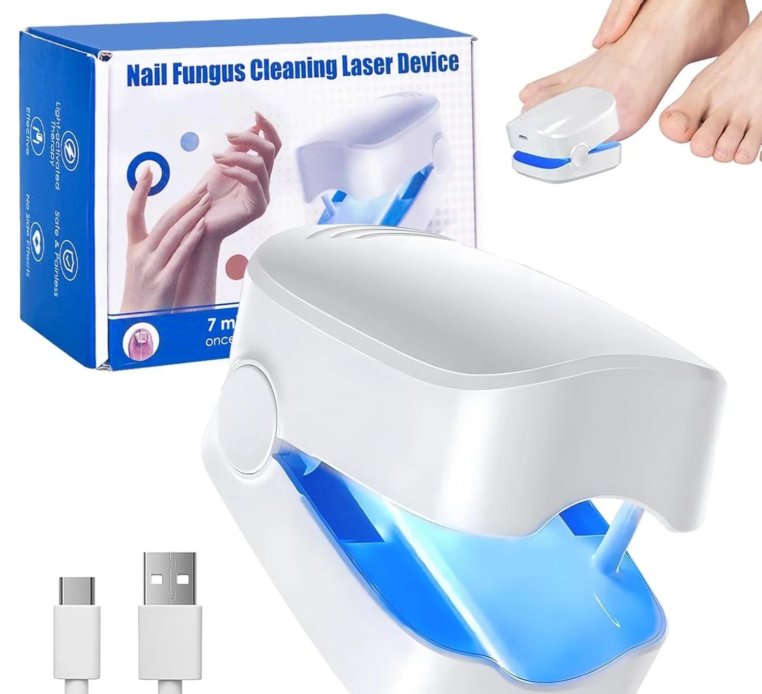 Best rechargeable nail fungus laser device - polishes | 2025 | fast shipping