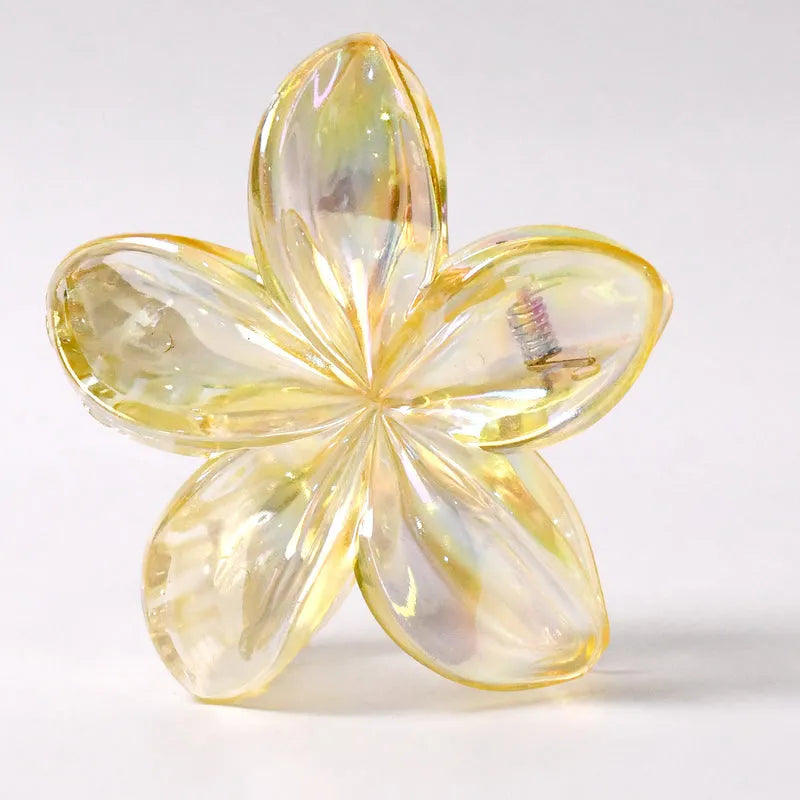 Resin Flower Hair Clamp Grip - Home Improvement