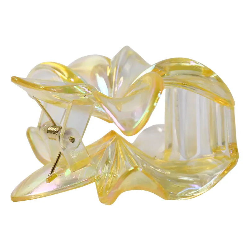 Resin Flower Hair Clamp Grip - Home Improvement