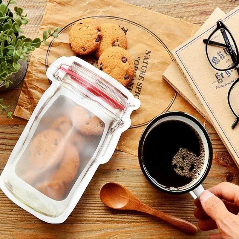 Reusable Airtight Seal Plastic Food Storage - Home & Kitchen