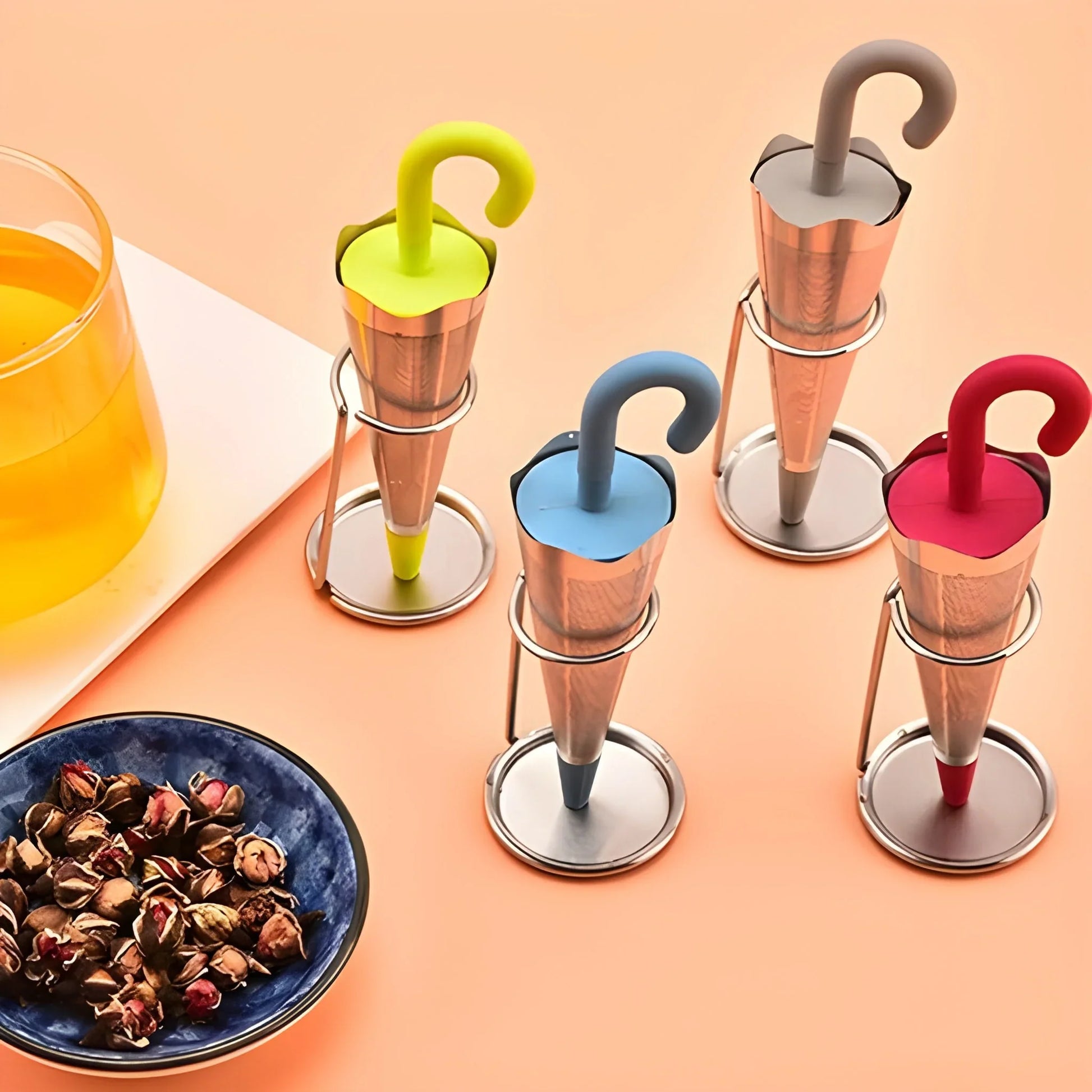 Best reusable cute umbrella tea strainer - home & garden | 2025 | fast shipping