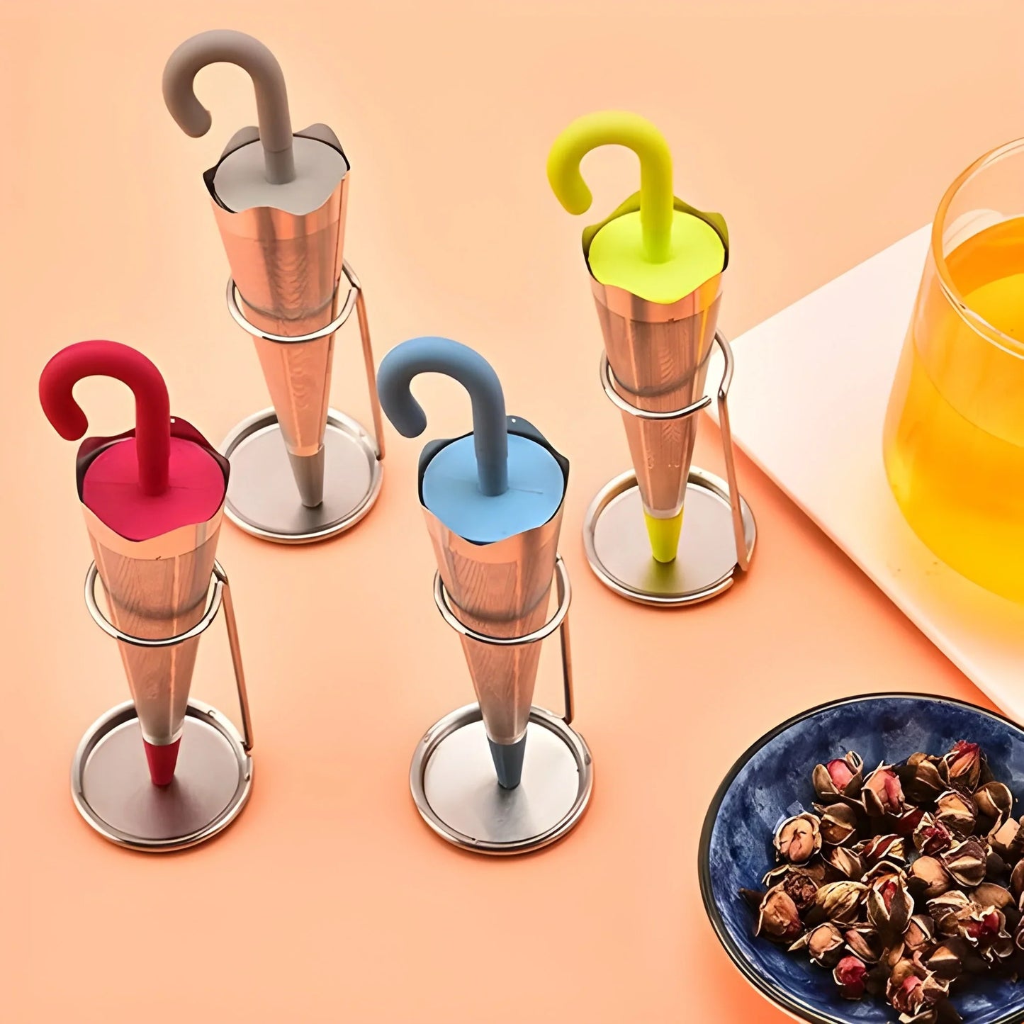Best reusable cute umbrella tea strainer - home & garden | 2025 | fast shipping