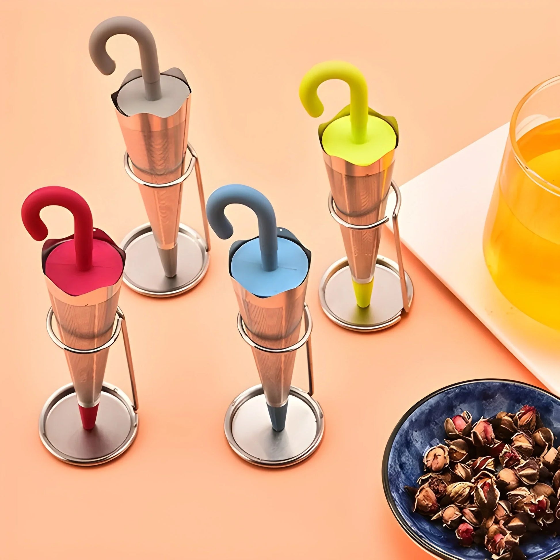 Best reusable cute umbrella tea strainer - home & garden | 2025 | fast shipping