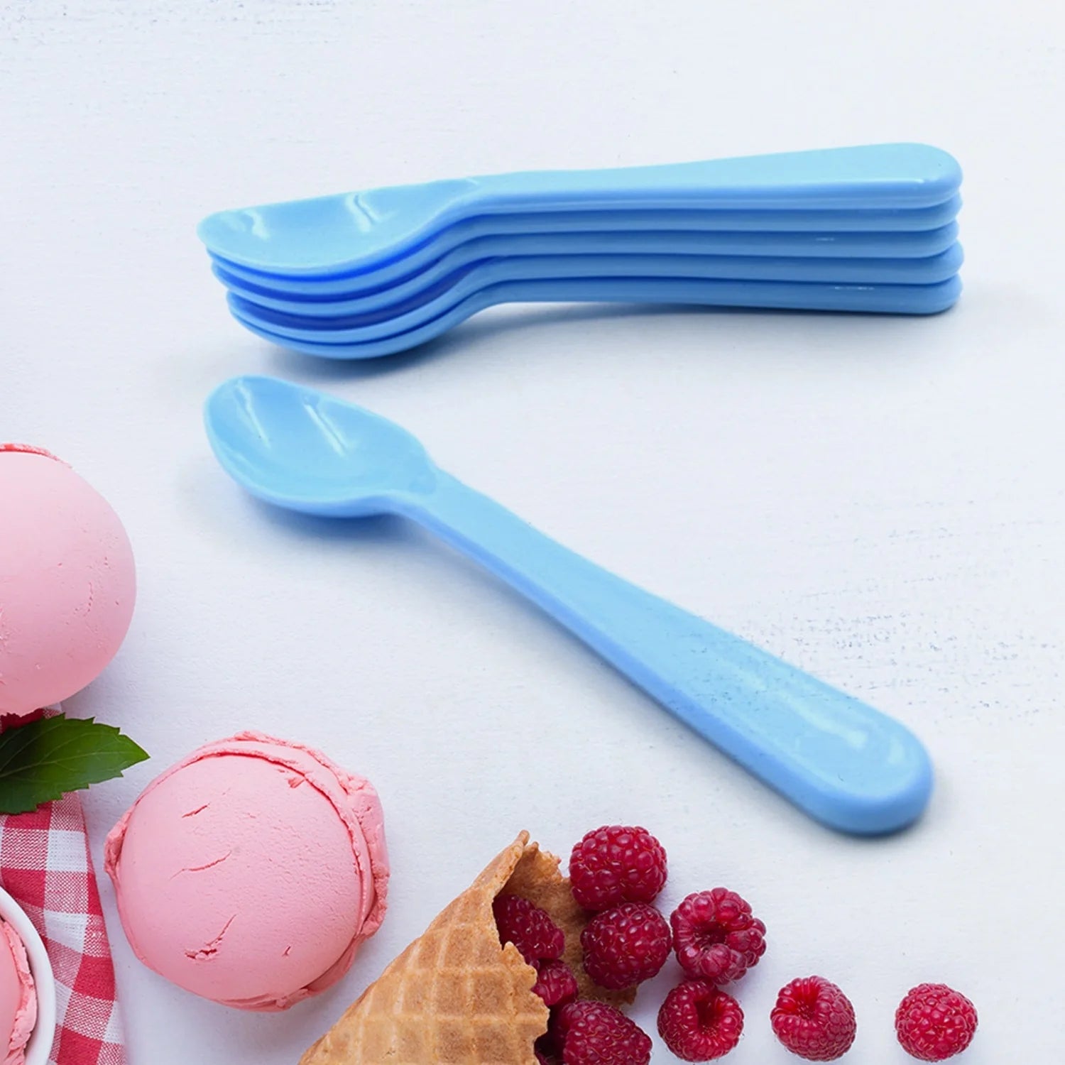 Best reusable plastic spoon set (6 pc) - spoons | 2025 | fast shipping
