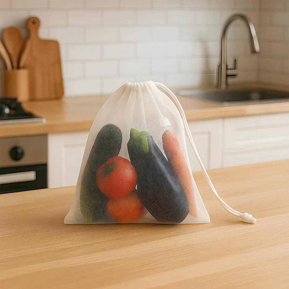 Reusable Produce Mesh Bags - Home & Kitchen