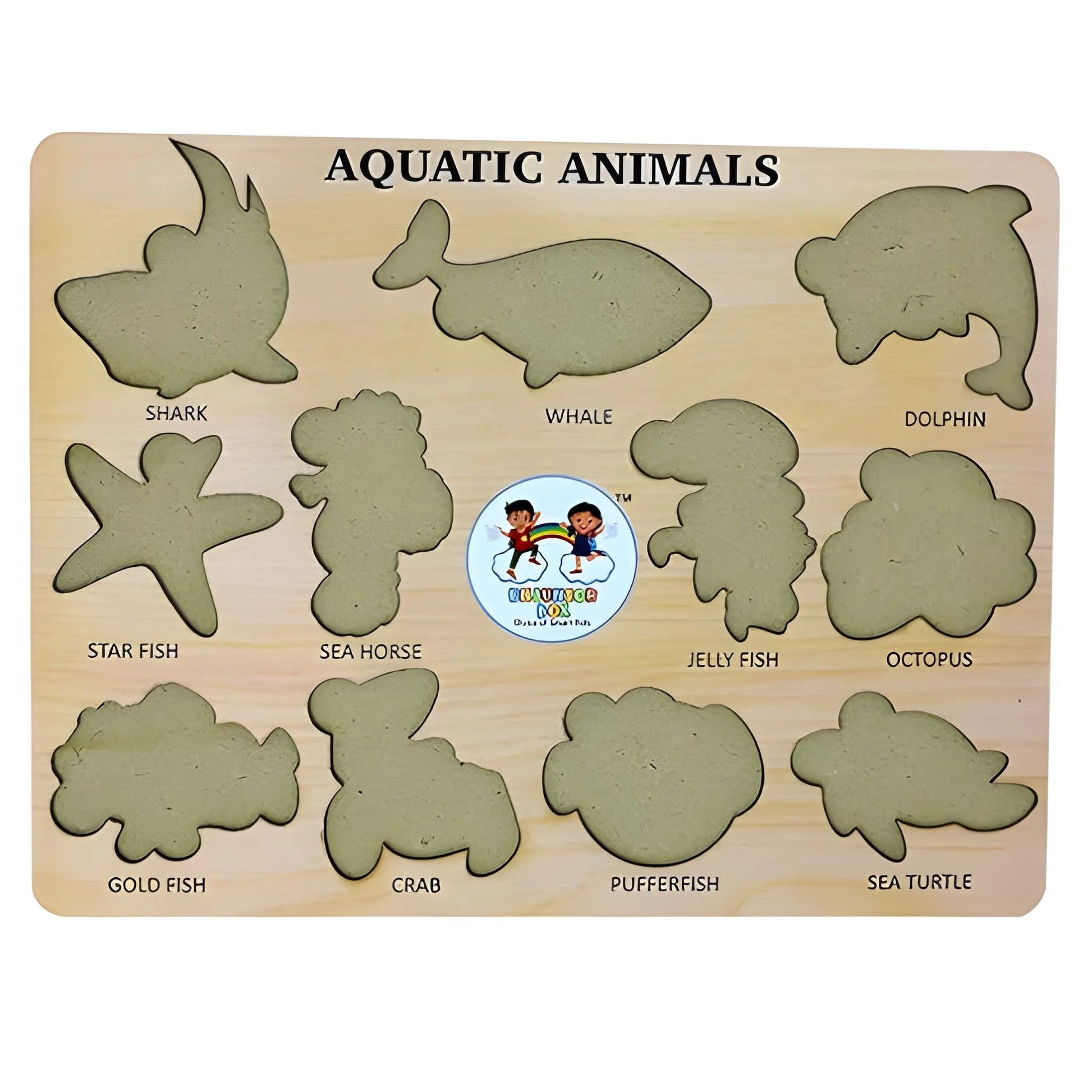 Best seawater animal wooden puzzle board - toys & games | 2025 | fast shipping