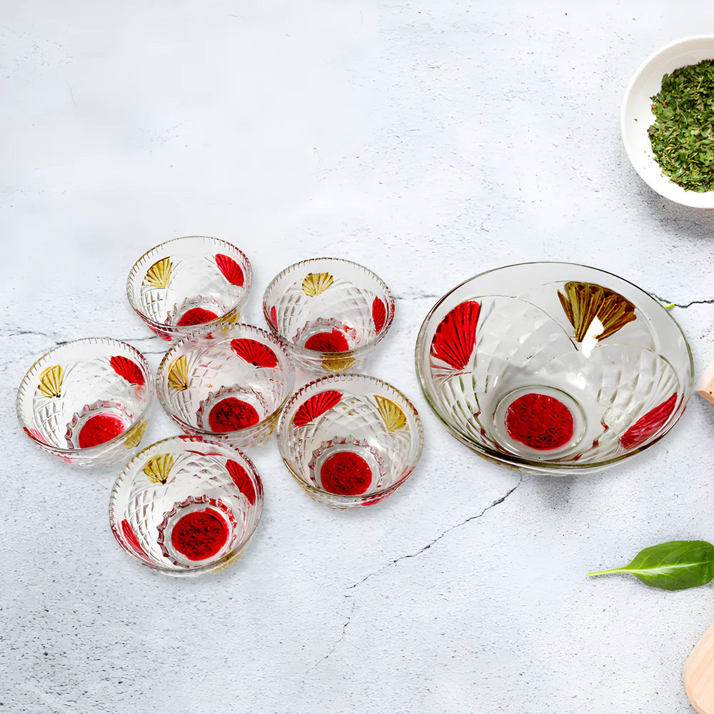 Best rose glass bowl set - 2025 | fast shipping