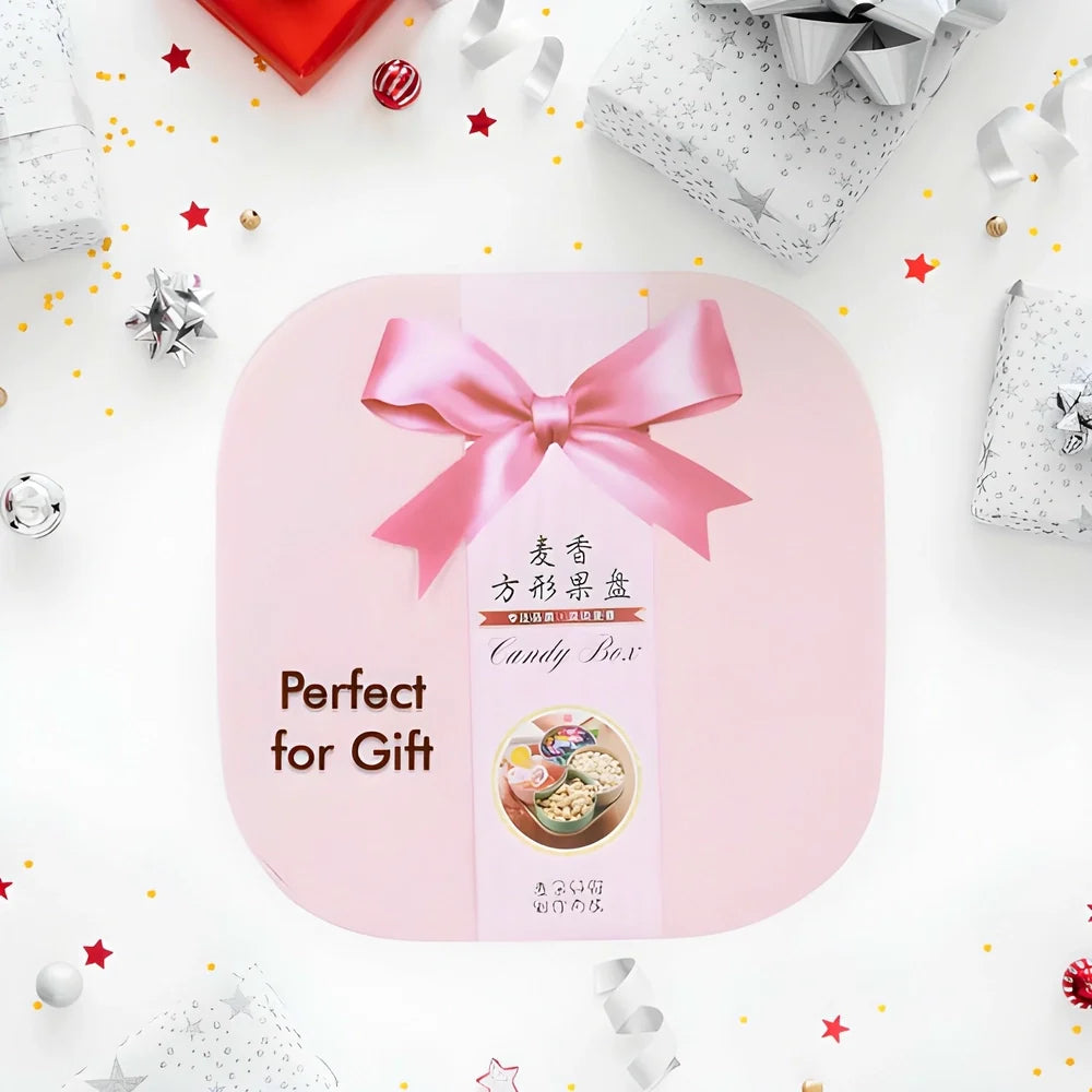 Best rotating compartment candy box - food storage | 2025 | fast shipping