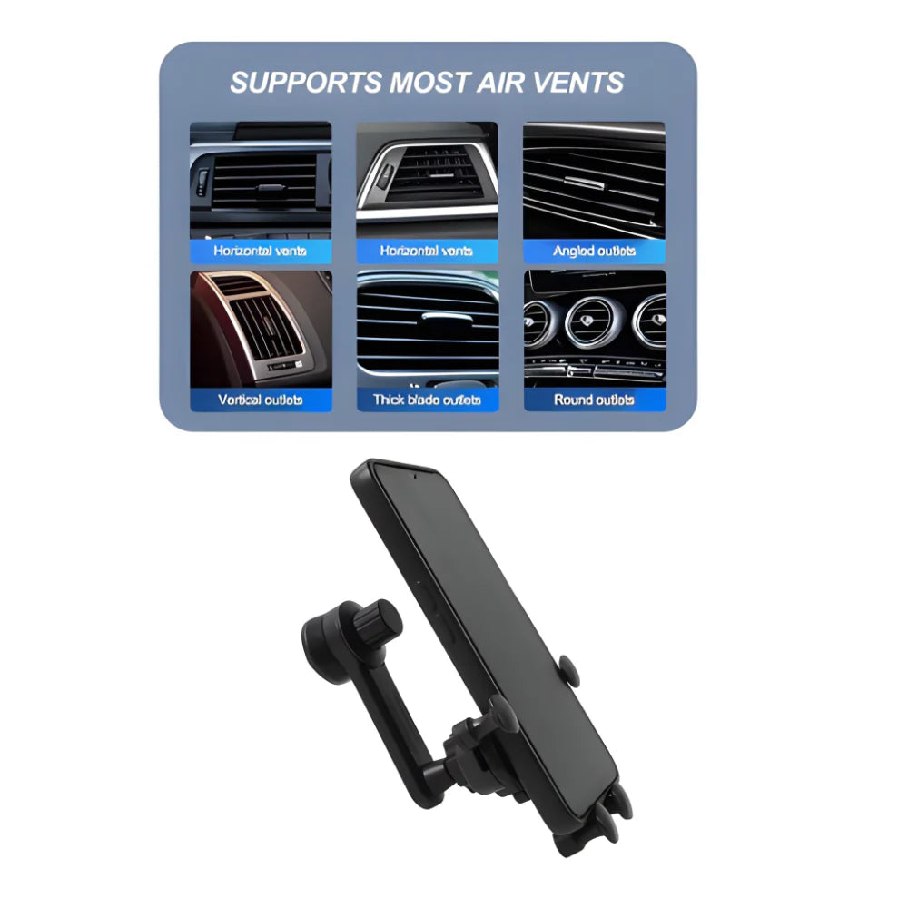 Rotating Phone Vent Mount - Car & Motorbike