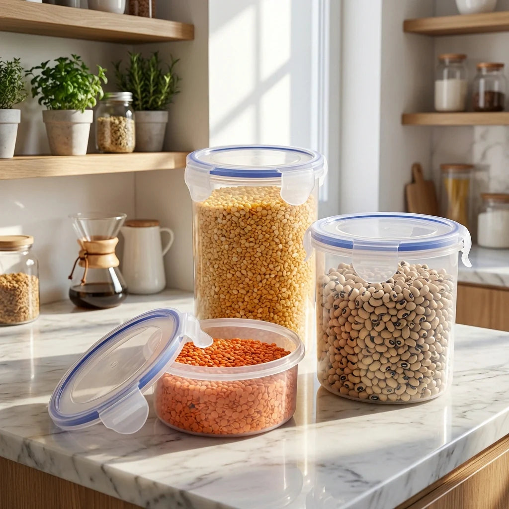 Best round airtight food storage (3pcs) - containers | 2026 | fast shipping