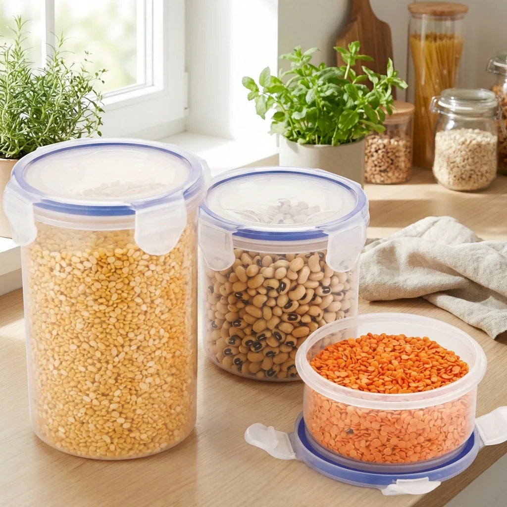 Best round airtight food storage (3pcs) - containers | 2026 | fast shipping