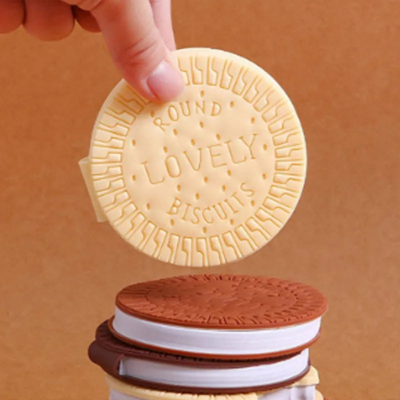 Best round chocolate biscuit notebook - journals | 2025 | fast shipping