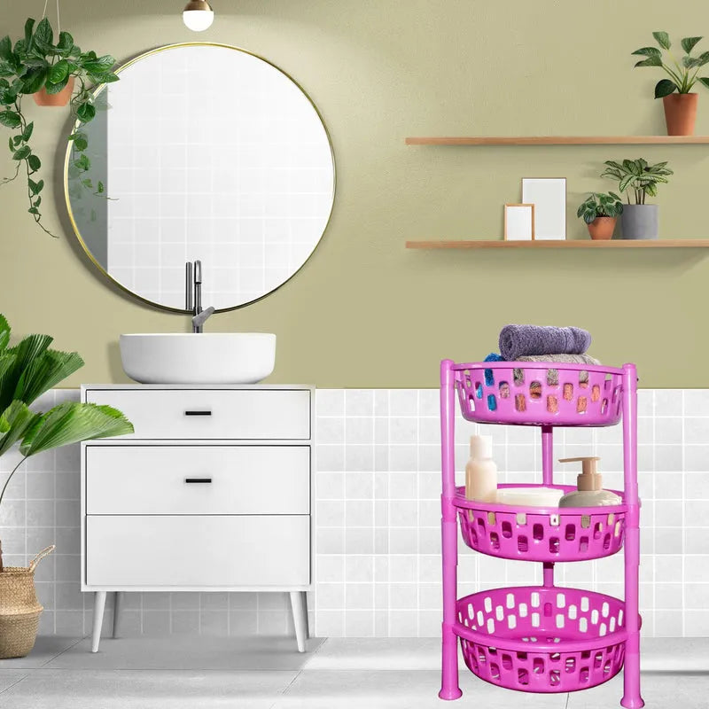 Best round plastic rack organiser - household storage containers | 2025 | fast shipping