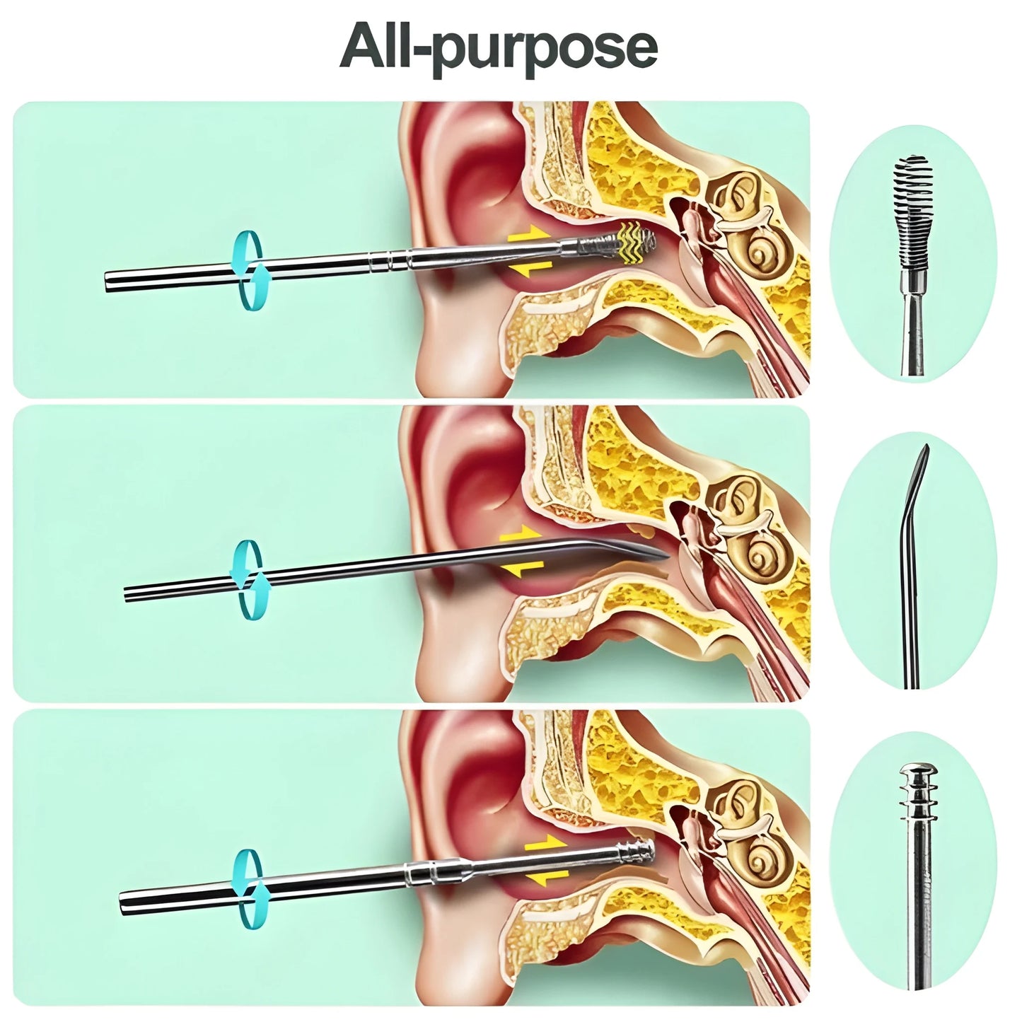 6-in-1 Ear Cleaning Kit - Health & Personal Care