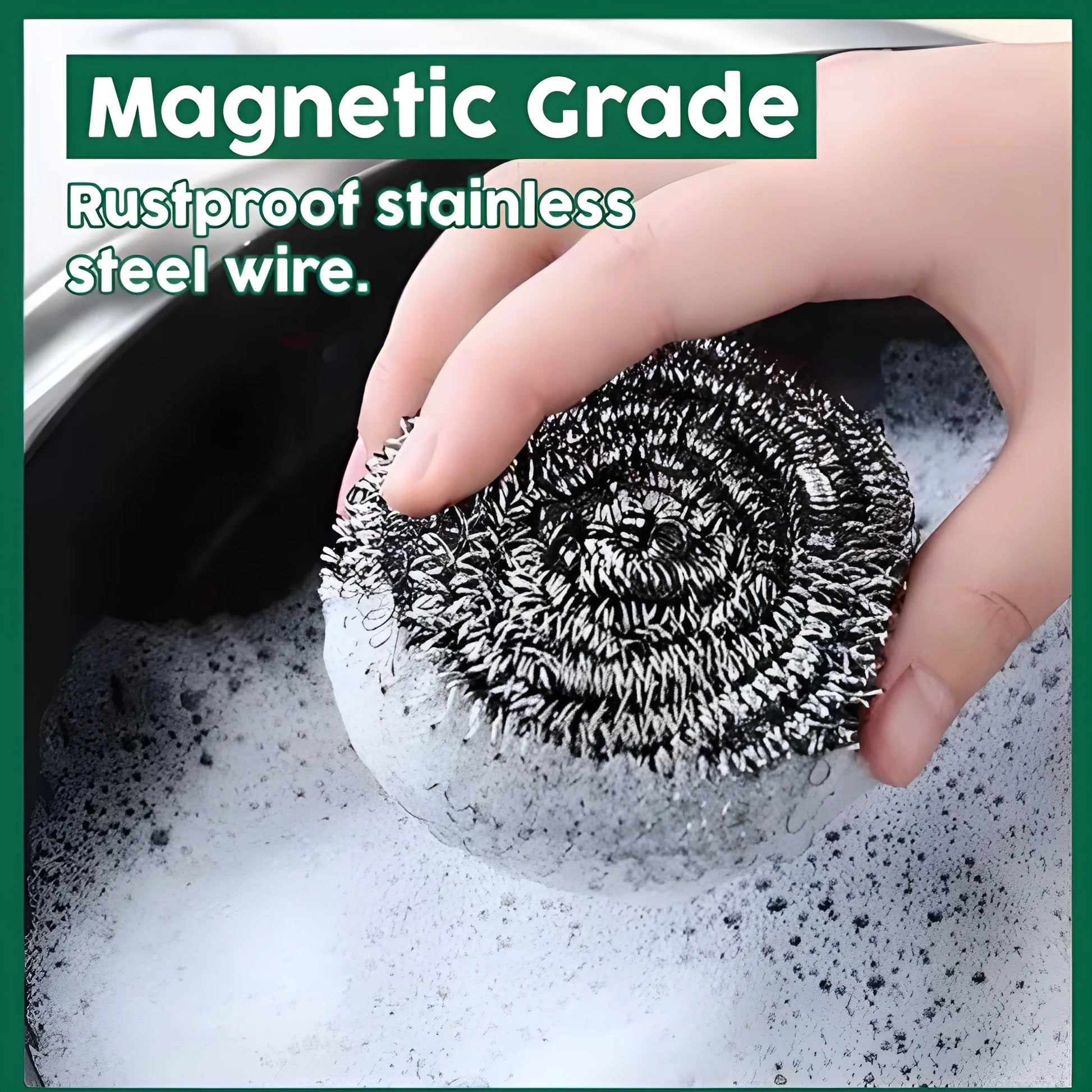 Rust-Proof Steel Scour Ball - Industrial & Scientific