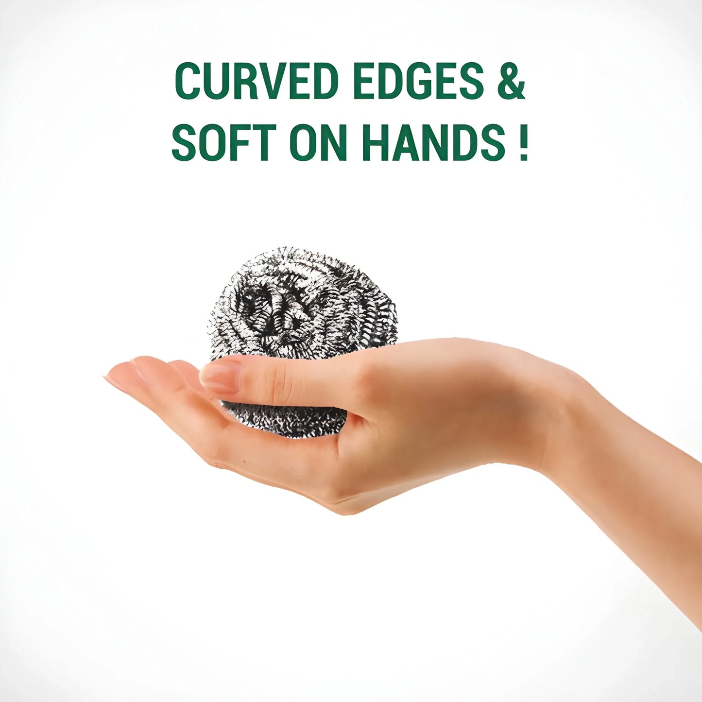 Rust-Proof Steel Scour Ball - Industrial & Scientific