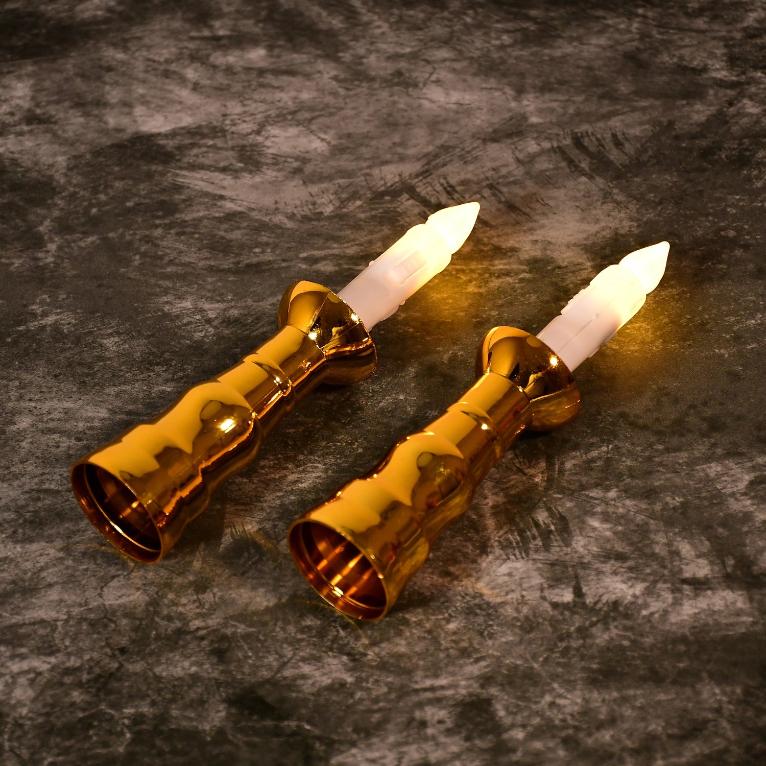 Led flameless candle lights – 2pcs