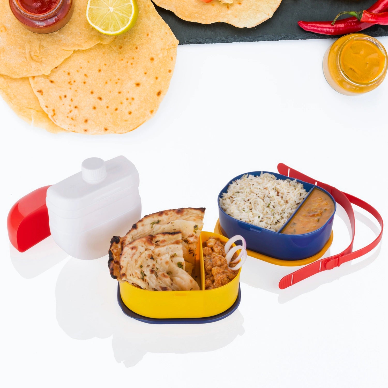 Mr. Chef lunch box with bottle