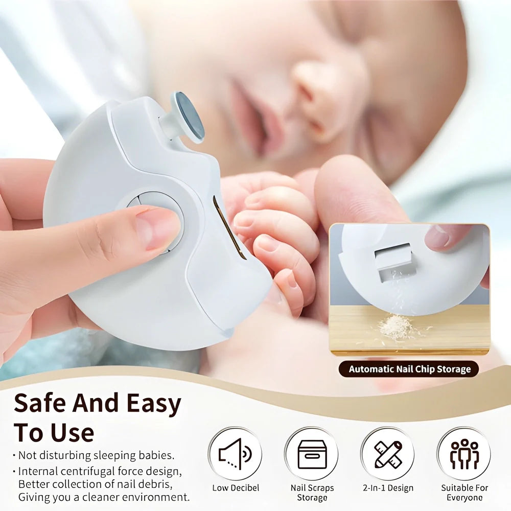 Best safe electric baby nail trimmer - drill accessories | 2025 | fast shipping