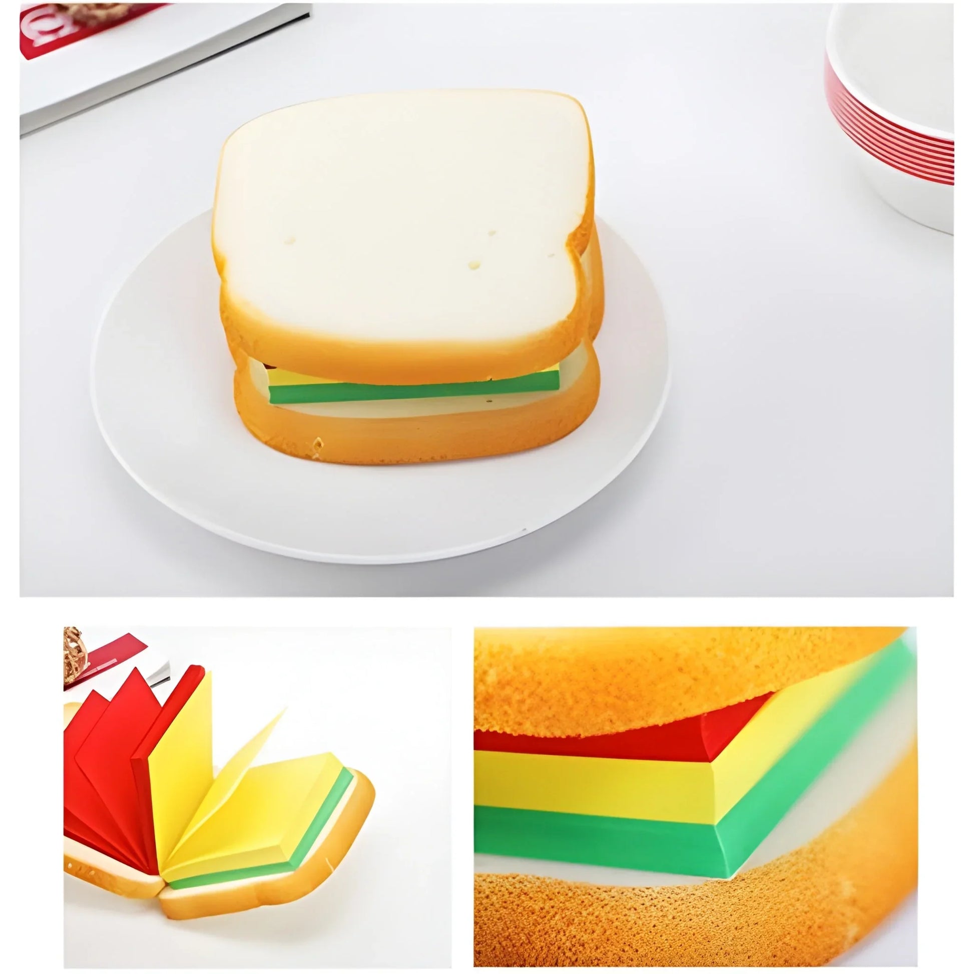 Best sandwich shaped notepad - office supplies | 2025 | fast shipping
