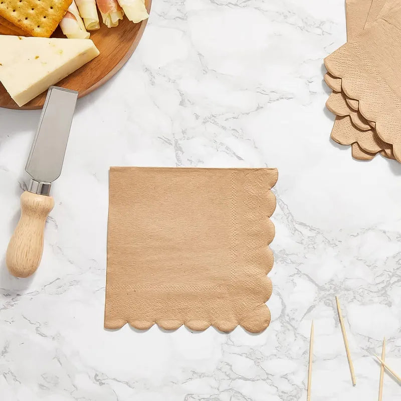 Best scalloped edge tissue set (120 pc) - paper napkins | 2025 | fast shipping