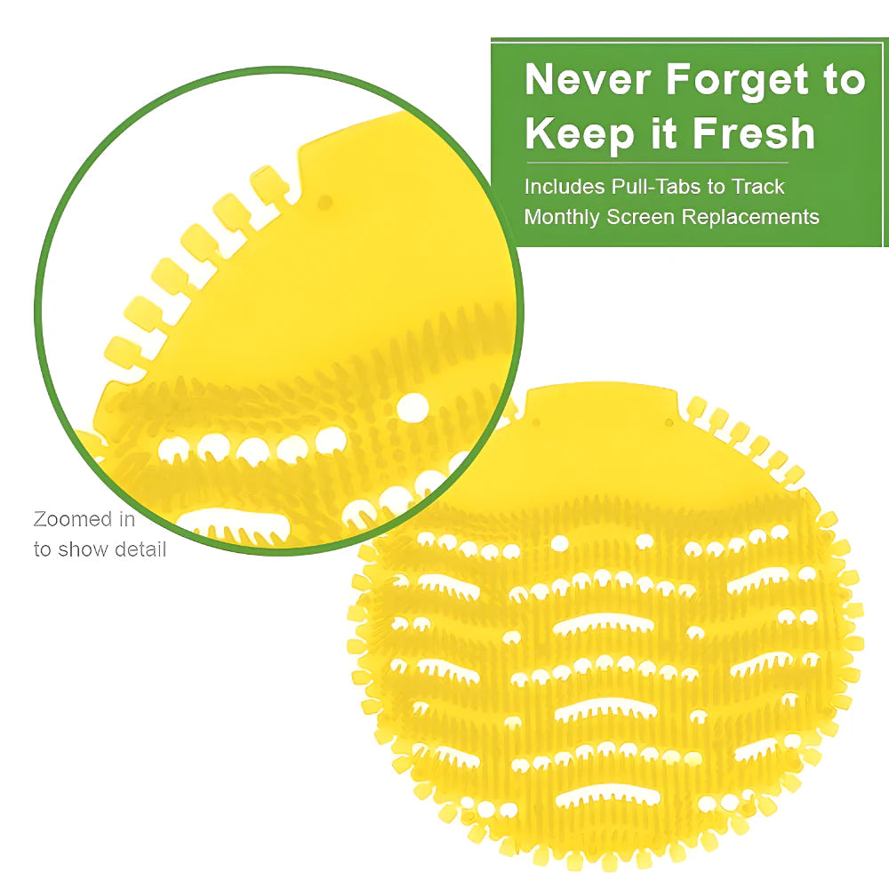 Scented Urinal Screen Mat - Home Improvement