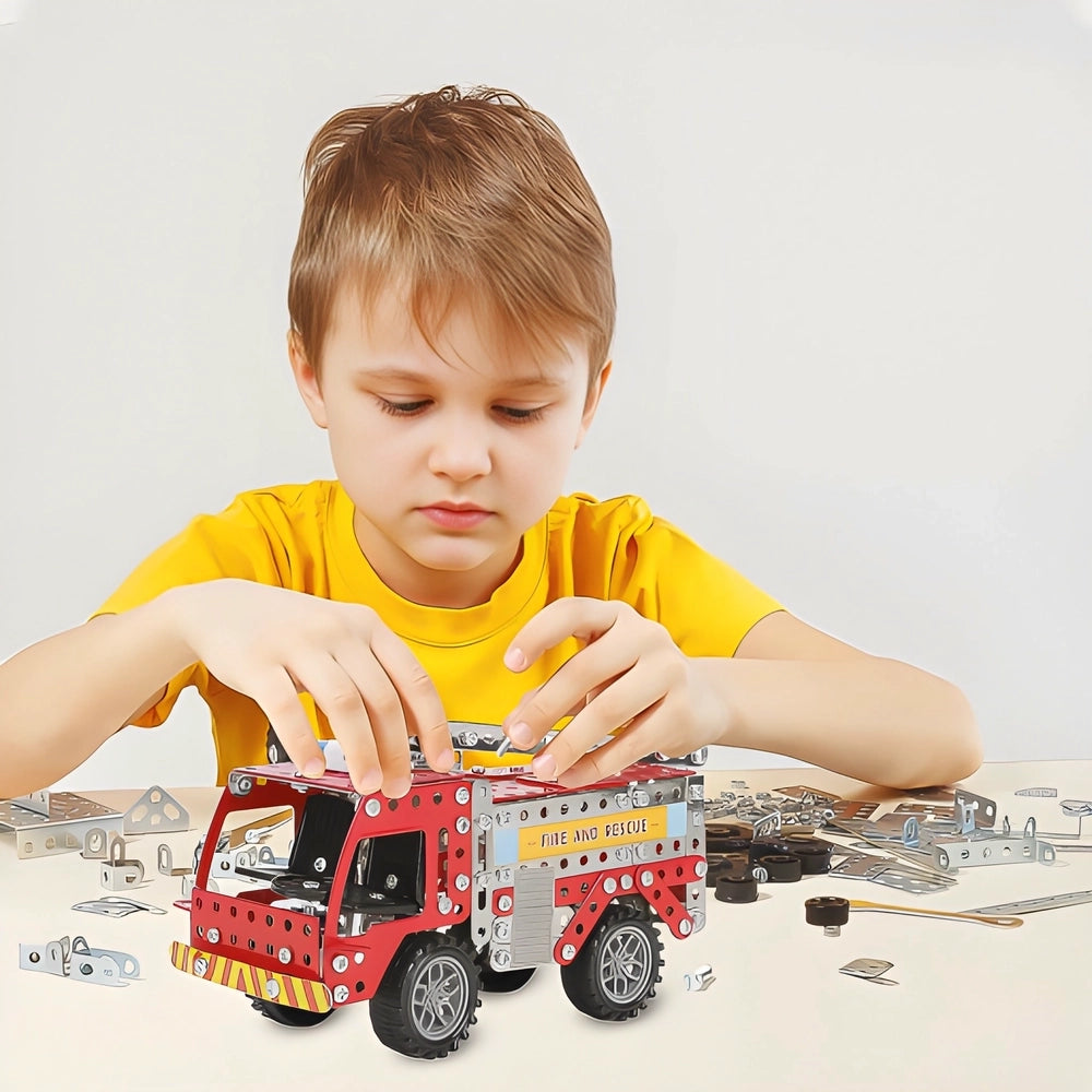Best metal fire truck building kit - toy cars | 2025 | fast shipping
