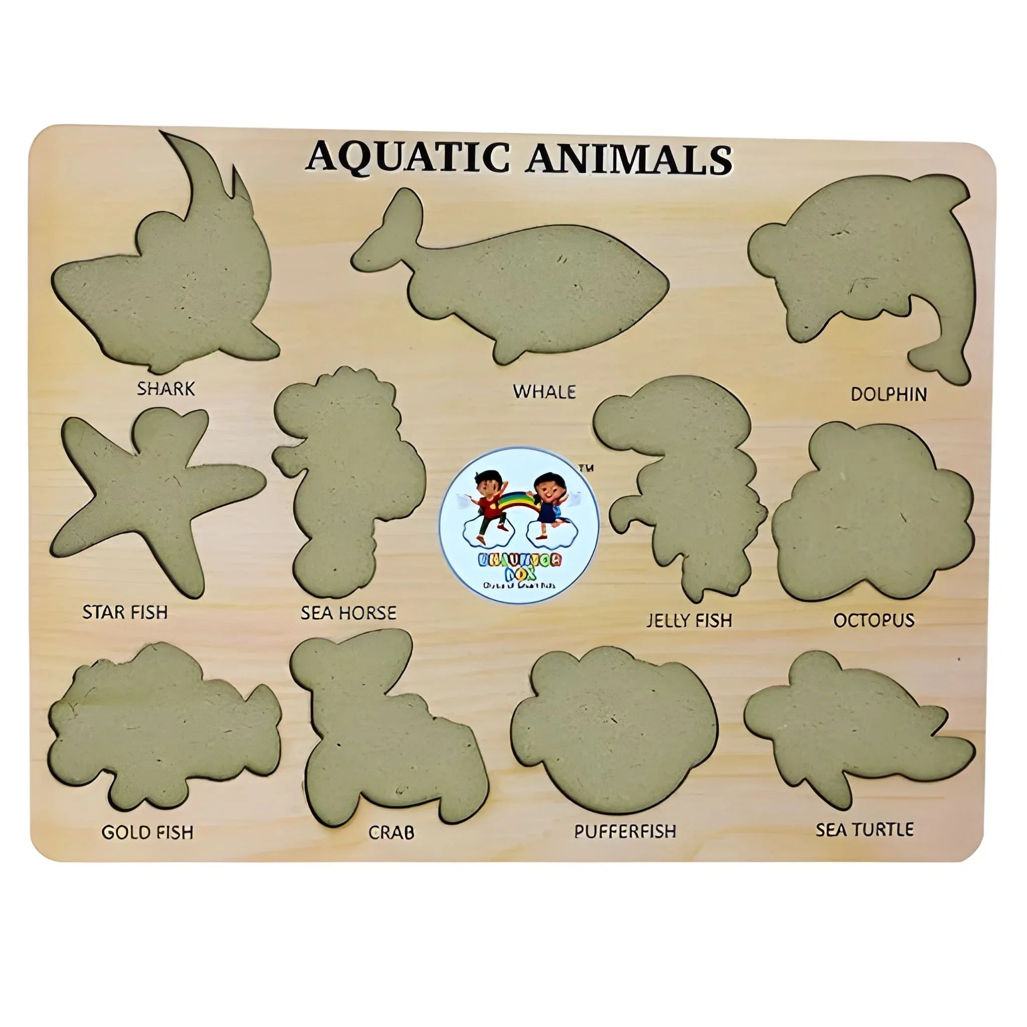 Best seawater animal wooden puzzle board - toys & games | 2025 | fast shipping