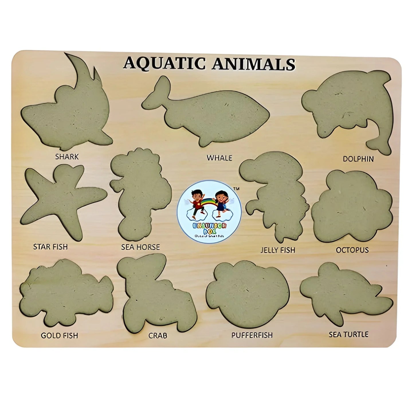 Best seawater animal wooden puzzle board - toys & games | 2025 | fast shipping
