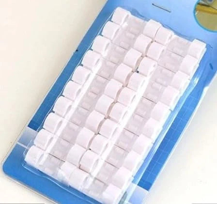 Self-Adhesive Cable Clips – 20 Pack - Mobile Accessories