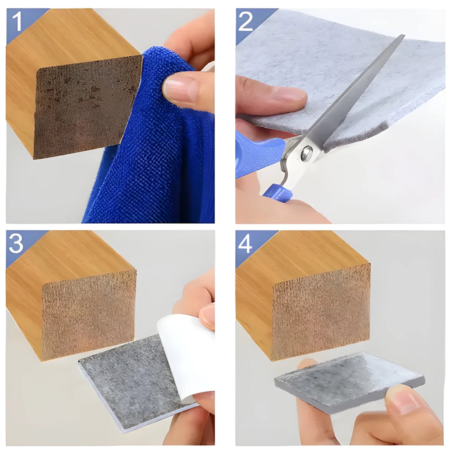 Self-Adhesive Felt Pads - Industrial & Scientific