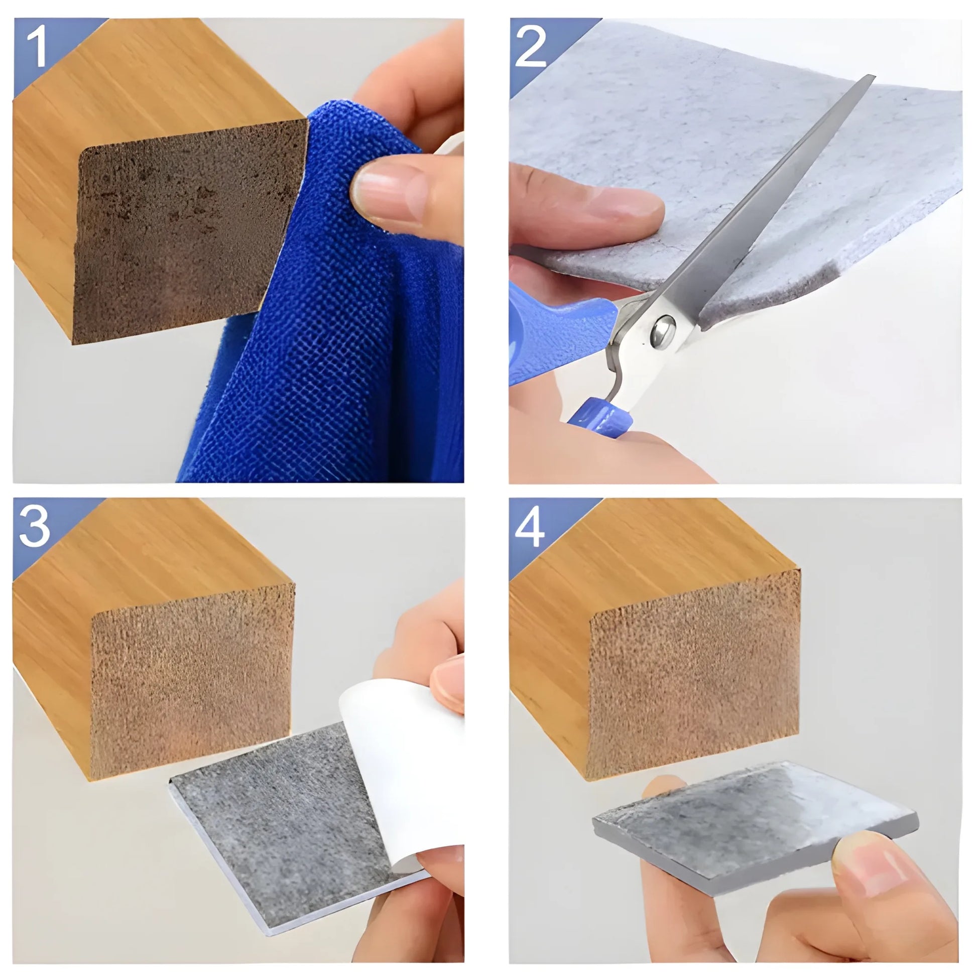 Self-Adhesive Felt Pads - Industrial & Scientific