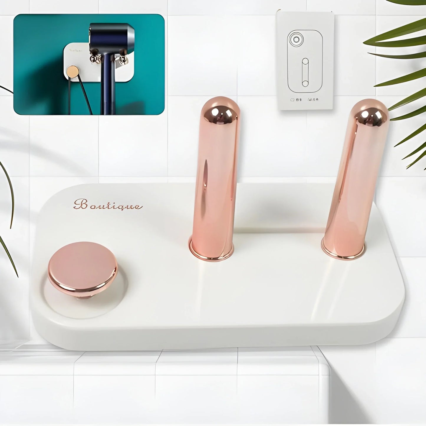 Best self adhesive hair dryer wall mount - home & garden | 2025 | fast shipping