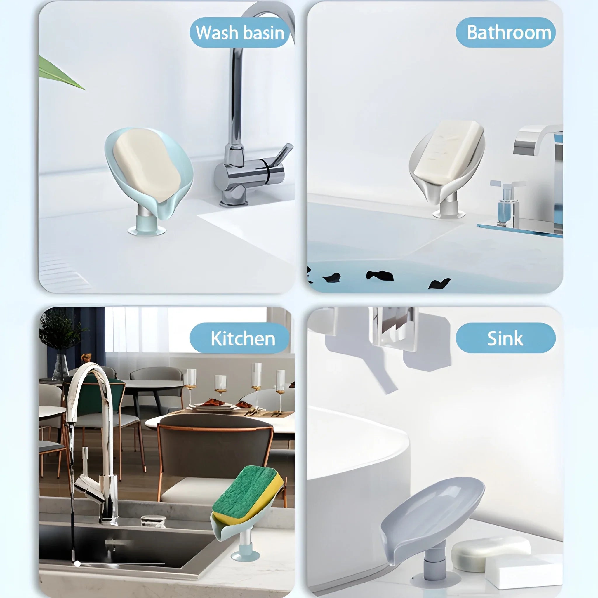 Self-Draining Leaf Soap Dish - Home Improvement