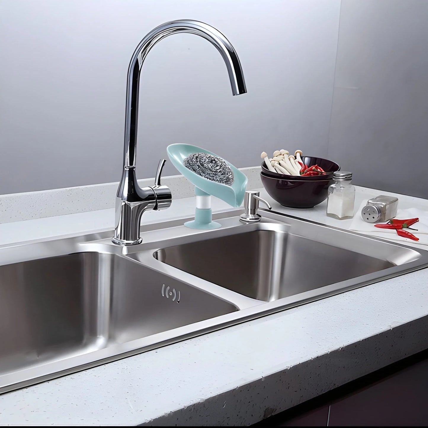 Self-Draining Leaf Soap Dish - Home Improvement