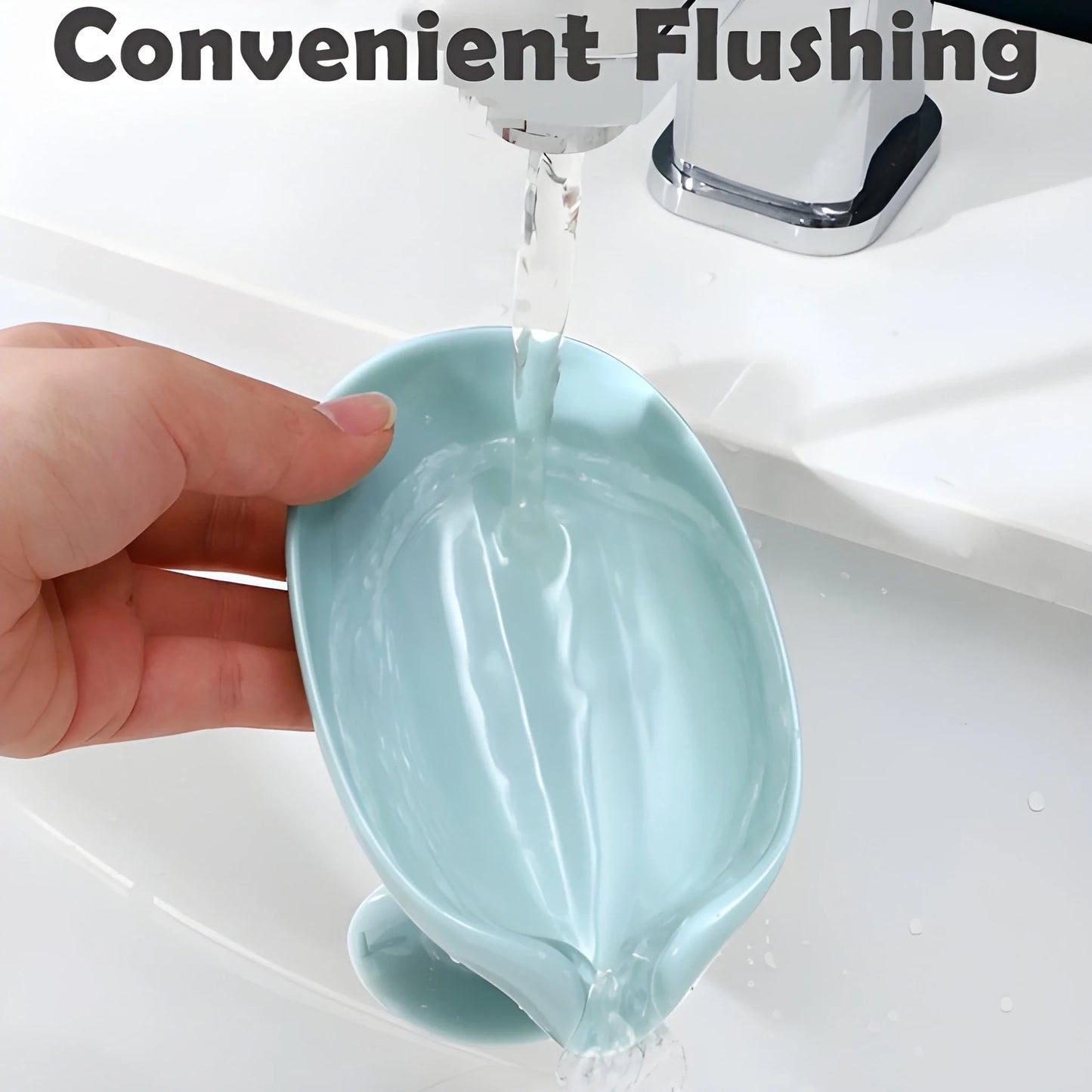 Self-Draining Leaf Soap Dish - Home Improvement