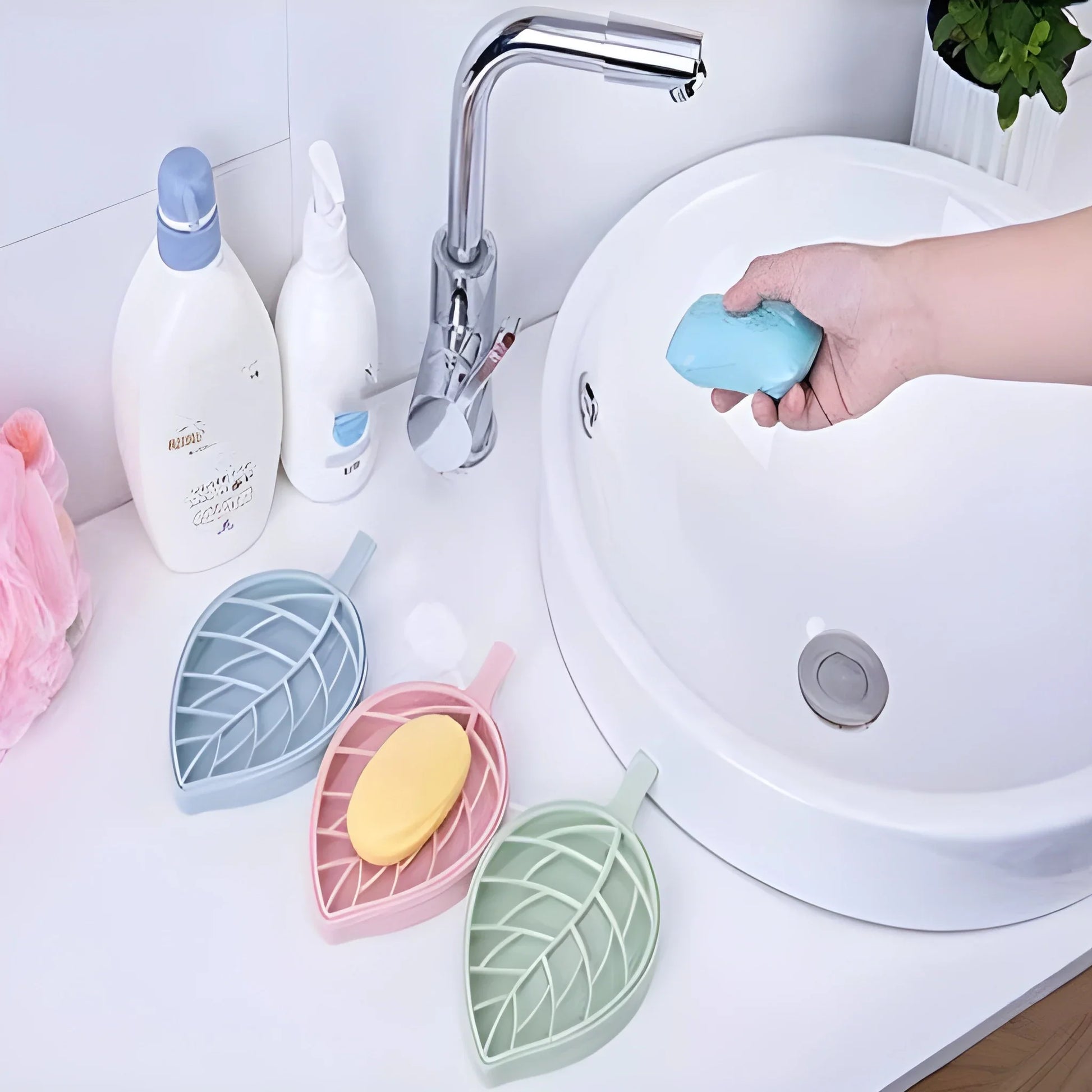 Self-Draining Soap Holder - Home Improvement