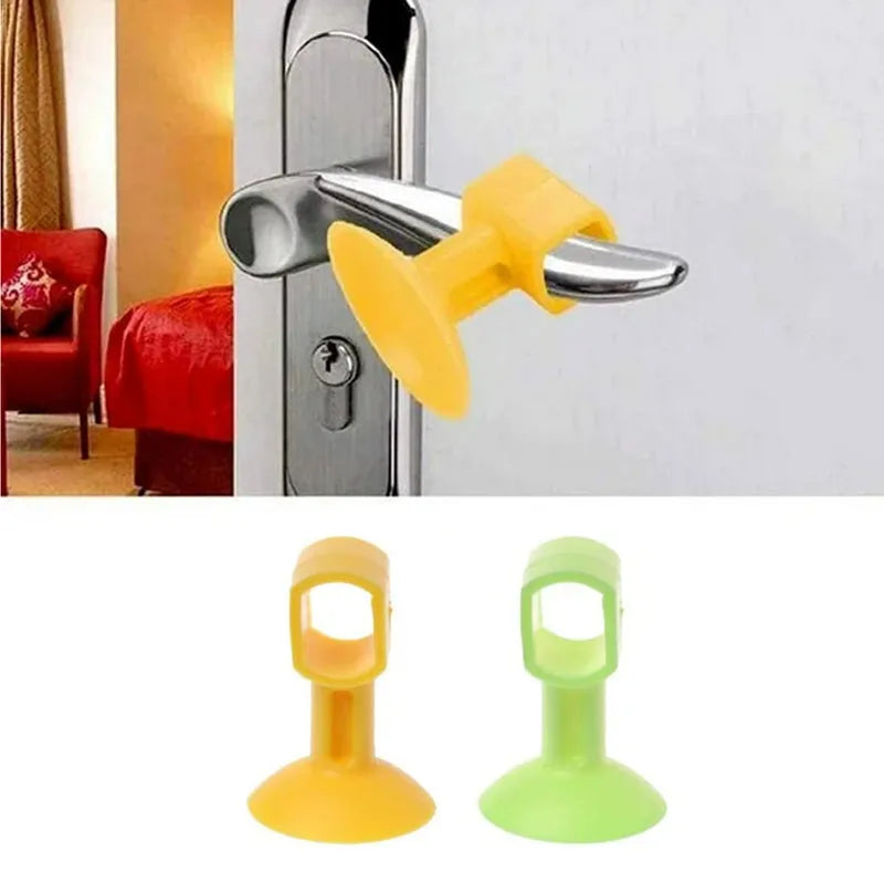 Self-sucking Silicone Door Stopper (2 Pcs Set) - Health & Personal Care