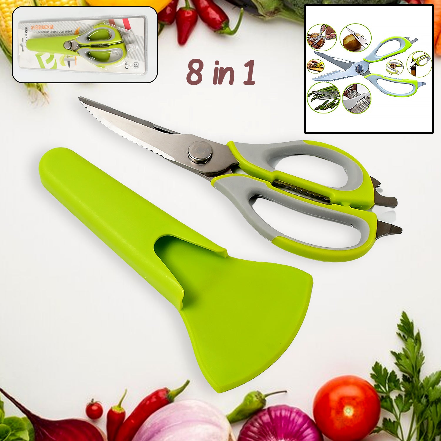 Best 7-in-1 kitchen multi-shears - shears | 2025 | fast shipping