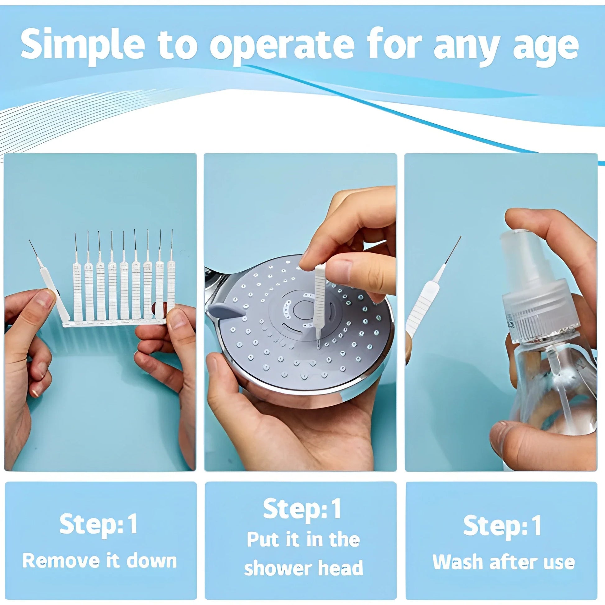 Shower Head Cleaning Brush - Industrial & Scientific