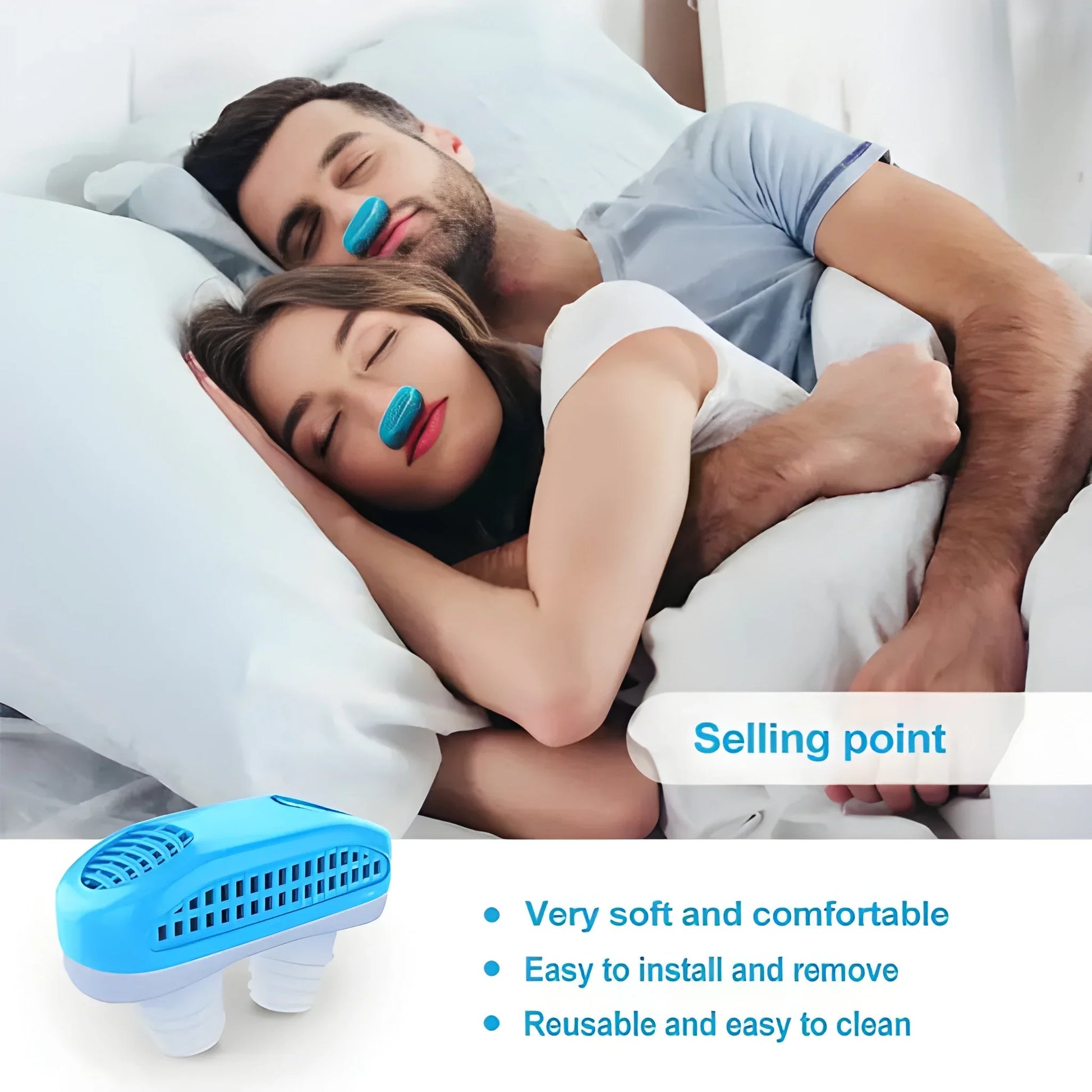Best silent nose air+ clip - snoring & sleep apnea aids | 2025 | fast shipping