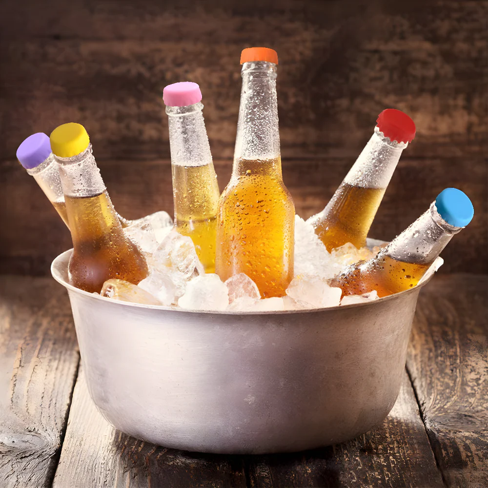 Silicone Bottle Saver Caps - Home & Kitchen