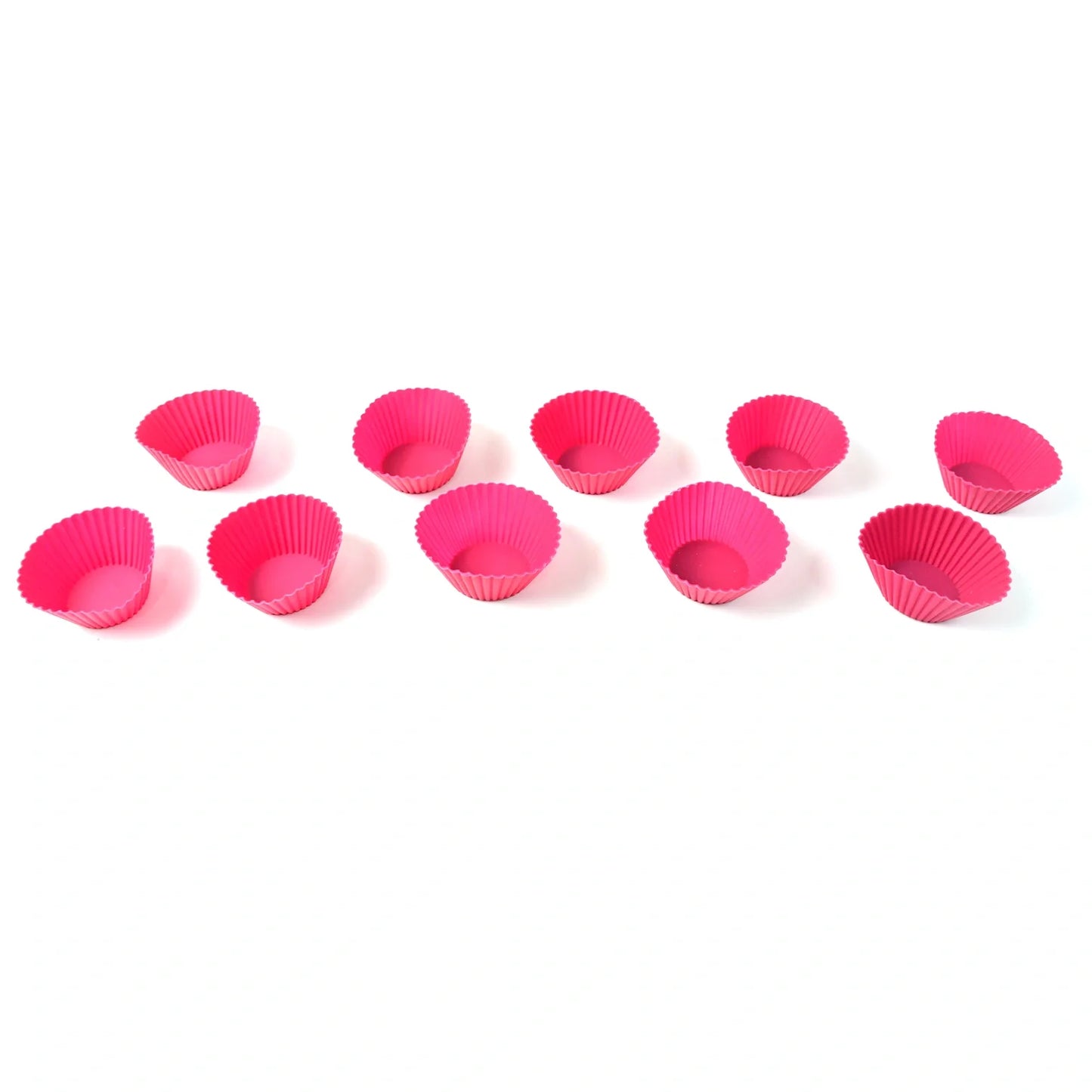 Silicone Cupcake Moulds – Set of 10 - Home & Kitchen