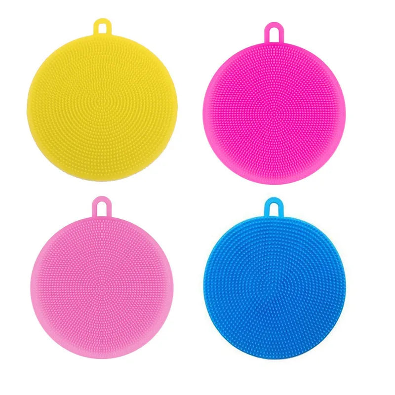 Best silicone dish scrubber (mix color) - sponges & scouring pads | 2025 | fast shipping