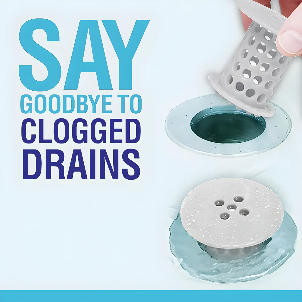 Silicone Drain Hair Catcher - Home Improvement