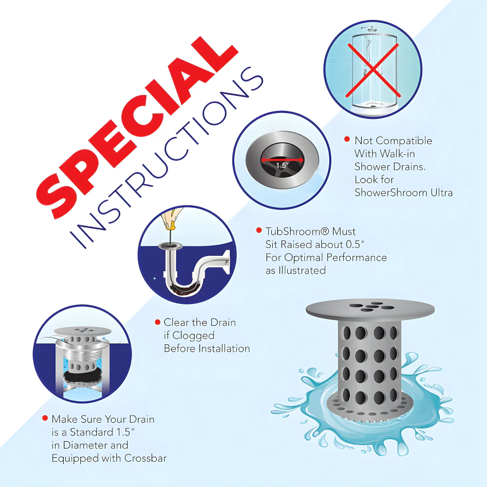 Silicone Drain Hair Catcher - Home Improvement