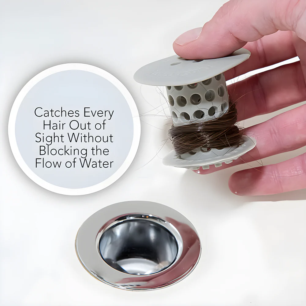 Silicone Drain Hair Catcher - Home Improvement